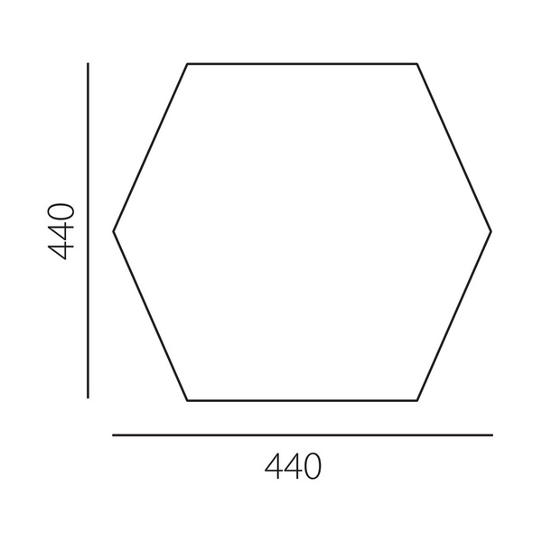 Тент BTrace 4,4x4,4 со стойками
