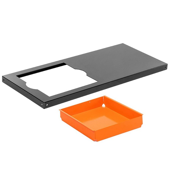 Полка Helios Smart HS-GS-TS-802 (800 мм, с лотком)