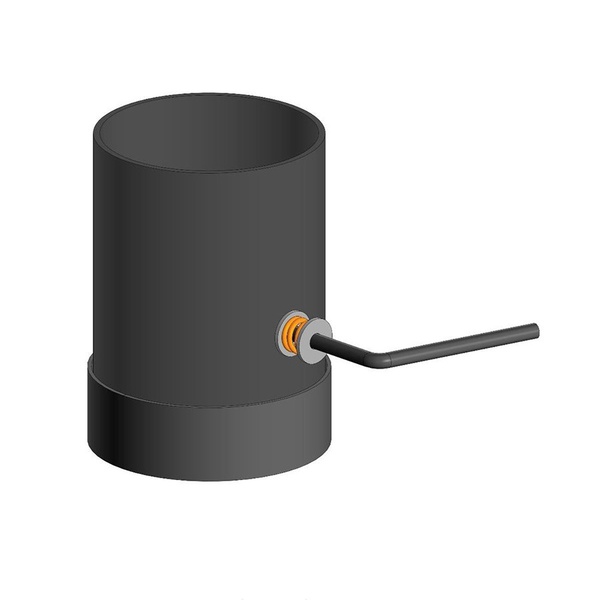 Регулятор тяги дымохода Helios Smart HS-GS-ZD