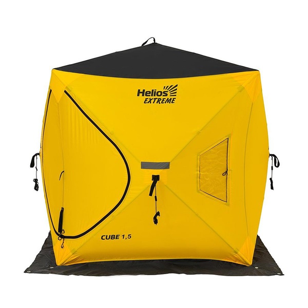 Палатка для зимней рыбалки Helios Куб Extreme 1.5 (широкий вход)