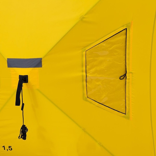 Палатка для зимней рыбалки Helios Куб Extreme 1.5 (широкий вход)