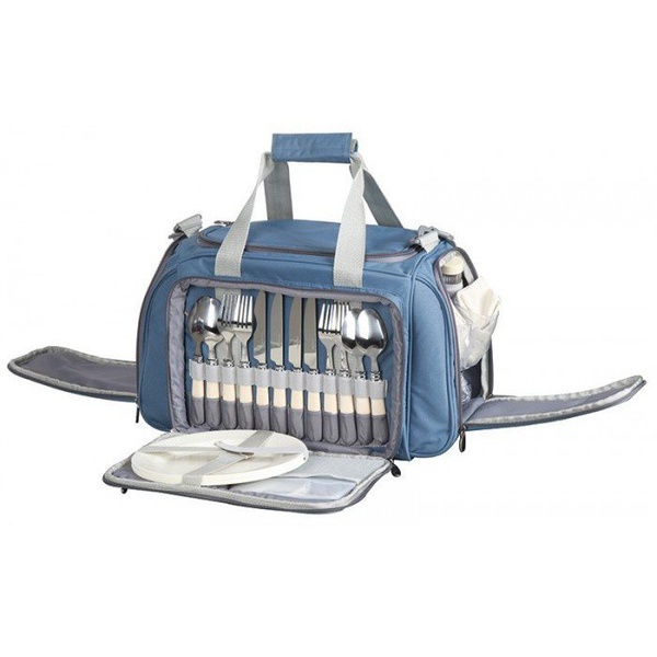 Термосумка Norfin Vardo NFL с посудой на 4 персоны