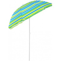 Зонт пляжный Nisus N-200N-SB (2 м, с наклоном) разноцветные полосы