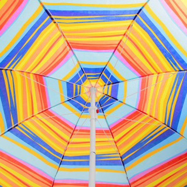 Зонт пляжный Nisus N-200N-SO (2 м, с наклоном) полосы