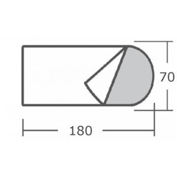 Спальный мешок Helios Батыр СОК-3У (180х70)