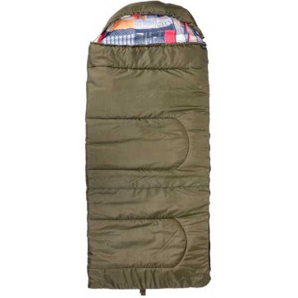Спальный мешок Helios Olympus Wide 300 зелёный/город
