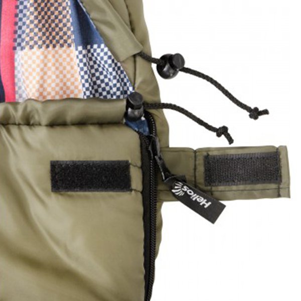 Спальный мешок Helios Olympus Wide 300 зелёный/город