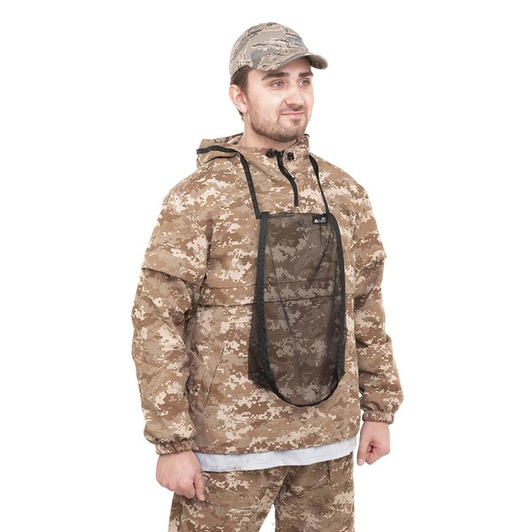 Костюм противоэнцефалитный Helios Стоп-клещ бежевый пиксель