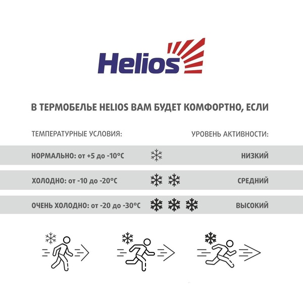 Термобелье Helios Thermo-Soft
