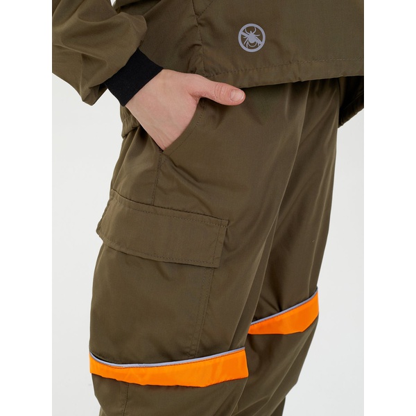 Костюм детский Huntsman Антигнус-люкс (с ловушками и пыльниками) хаки, тк. смесовая сорочка