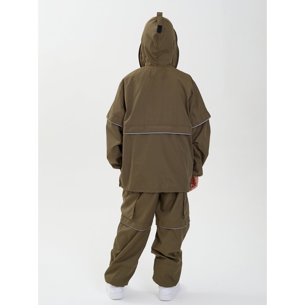 Костюм детский Huntsman Антигнус-люкс (с ловушками и пыльниками) хаки, тк. смесовая сорочка
