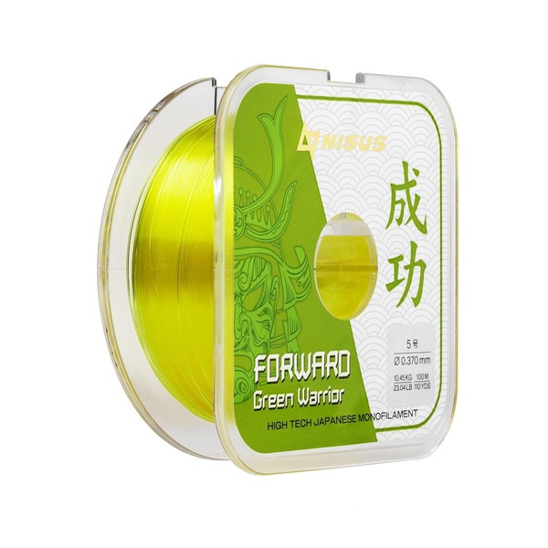 Леска Nisus Forward Green Warrior (100 м/нейлон) 0,261 мм