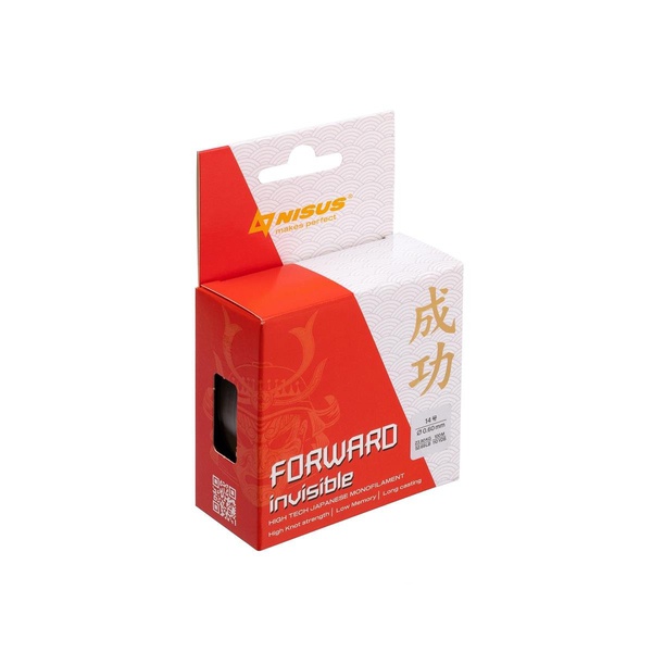 Леска Nisus Forward Invisible (100 м/нейлон) 0,105 мм