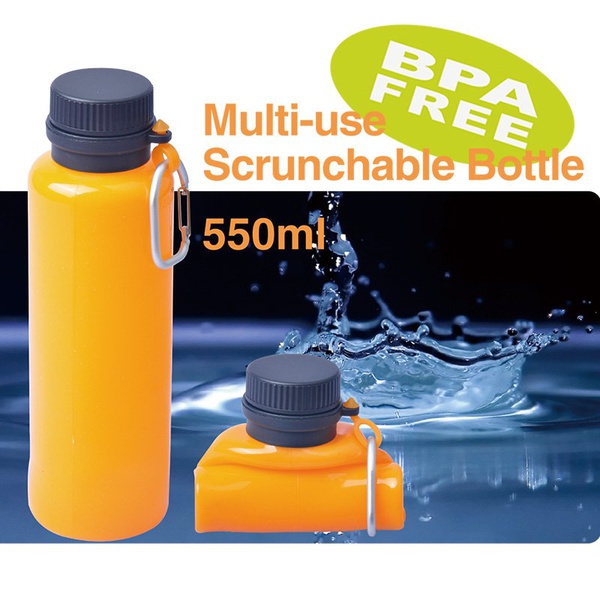 Бутылка складная AceCamp Squeezable Silicone Bottle 550