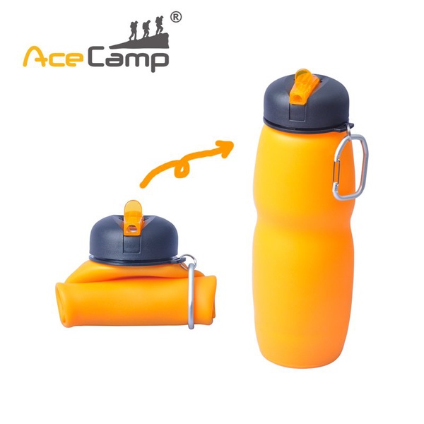 Бутылка складная AceCamp Squeezable Silicone Bottle 650