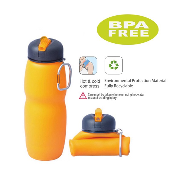 Бутылка складная AceCamp Squeezable Silicone Bottle 650