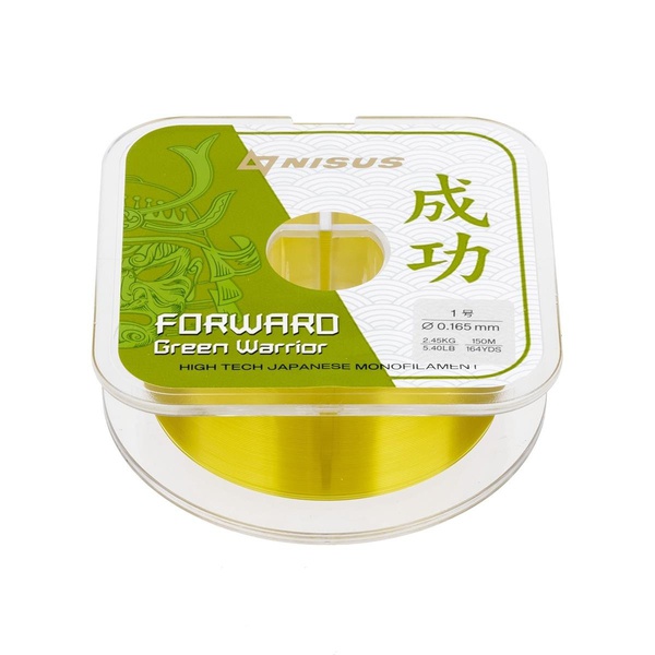 Леска Nisus Forward Green Warrior (150 м/нейлон) 0,309 мм