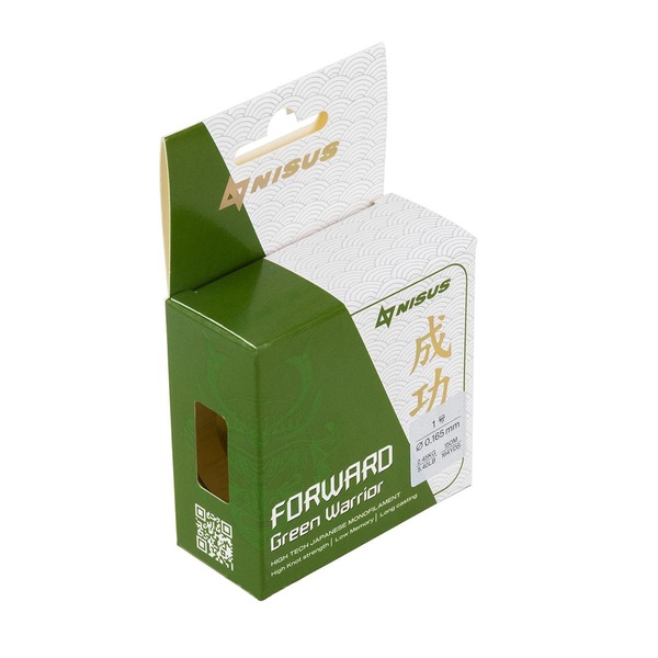 Леска Nisus Forward Green Warrior (150 м/нейлон) 0,496 мм
