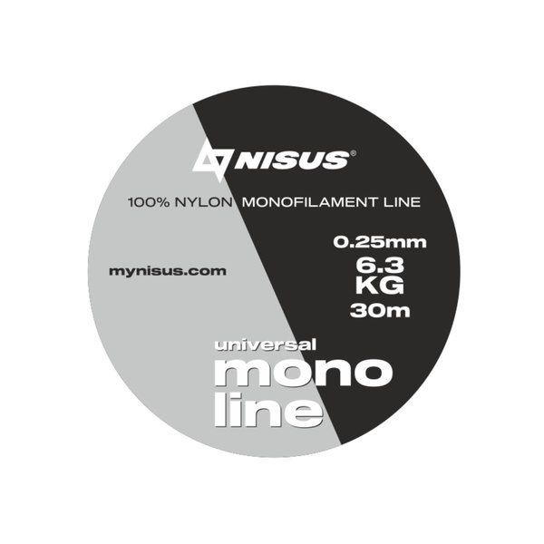 Леска Nisus Monoline Universal (30м/нейлон) 0,12 мм
