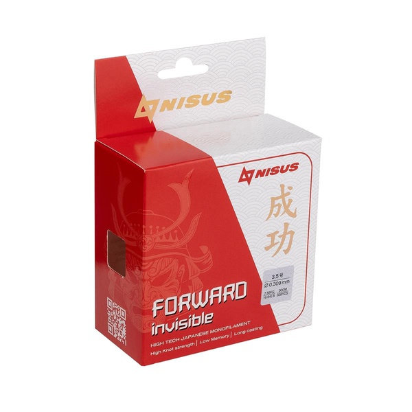 Леска Nisus Forward Invisible (300 м/нейлон) 0,261 мм