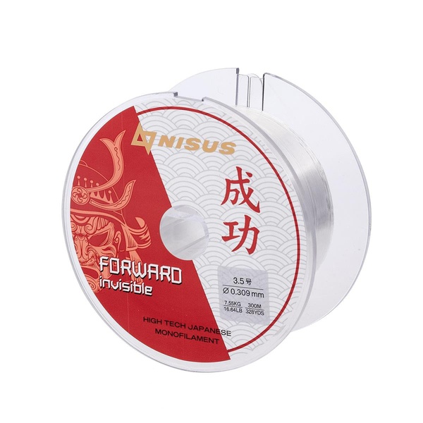 Леска Nisus Forward Invisible (300 м/нейлон) 0,6 мм