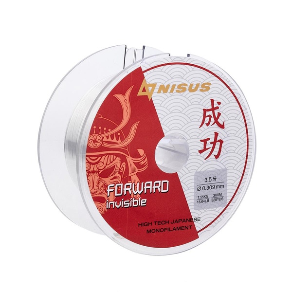 Леска Nisus Forward Invisible (300 м/нейлон) 0,7 мм