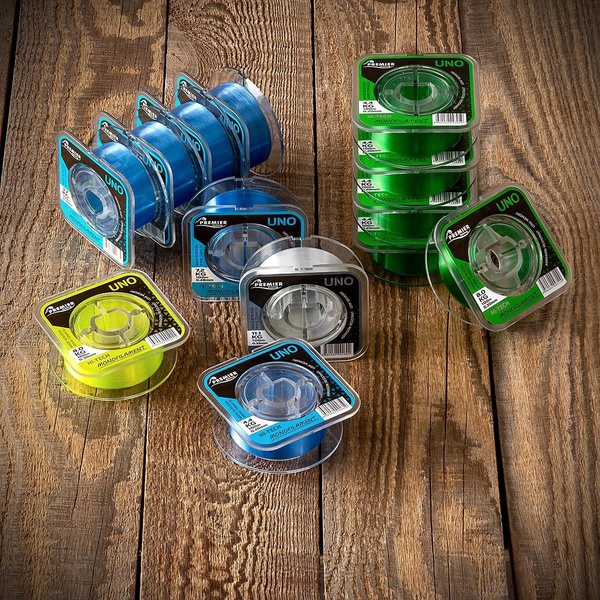 Леска Premier Fishing UNO Blue Nylon (100м) 0,16 мм