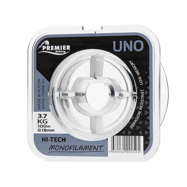 Леска Premier Fishing UNO Clear Nylon (100м) 0,50 мм