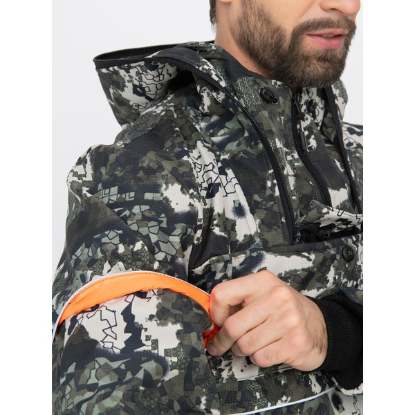 Костюм Huntsman Антигнус-люкс, демисезонный КМФ №181, тк. смесовая микро рипстоп бондинг