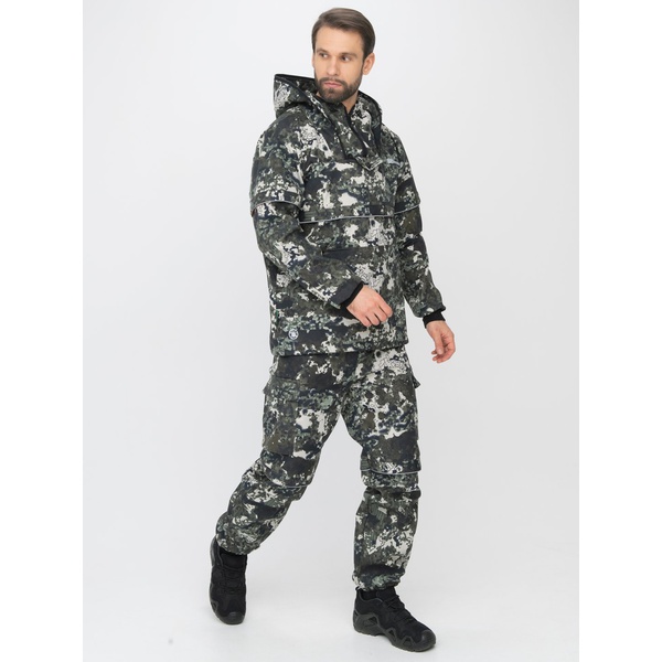 Костюм Huntsman Антигнус-люкс, демисезонный КМФ №181, тк. смесовая микро рипстоп бондинг