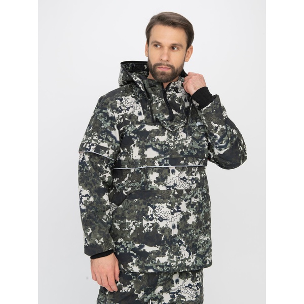 Костюм Huntsman Антигнус-люкс, демисезонный КМФ №181, тк. смесовая микро рипстоп бондинг