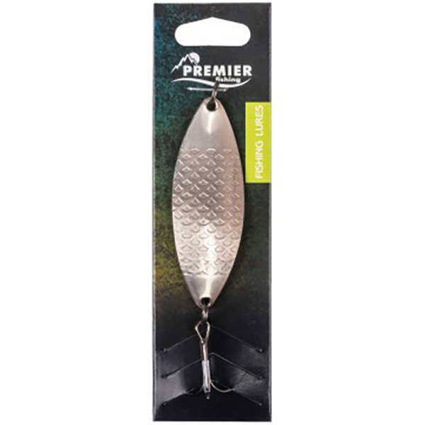 Блесна Premier Fishing БИметалл Дайва 20 г серебро чешуя/латунь