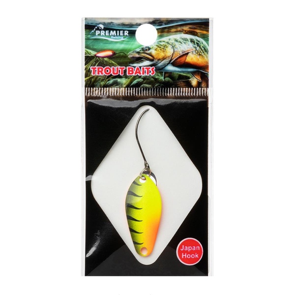 Приманка-микро Premier Fishing Beetle S (2гр) желтый-черноспинка, 206