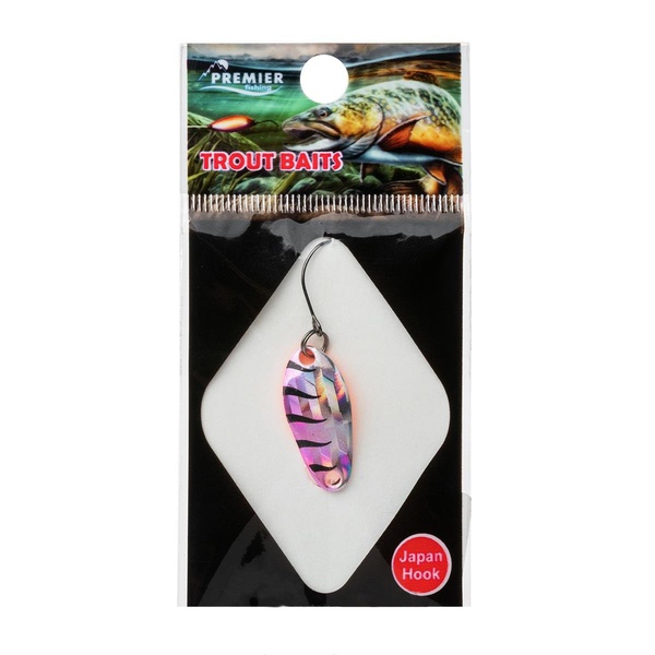 Приманка-микро Premier Fishing Beetle S (2гр) holographic cristal серебро+фуксия, 231-HCr