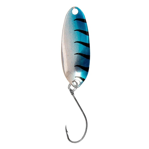 Приманка микро Premier Fishing Fat (2.7гр) серебро+голубой, 032-cr