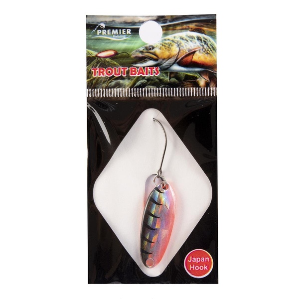 Приманка микро Premier Fishing Fat (2.7гр) holographic cristal черноспинка, 202-HCr