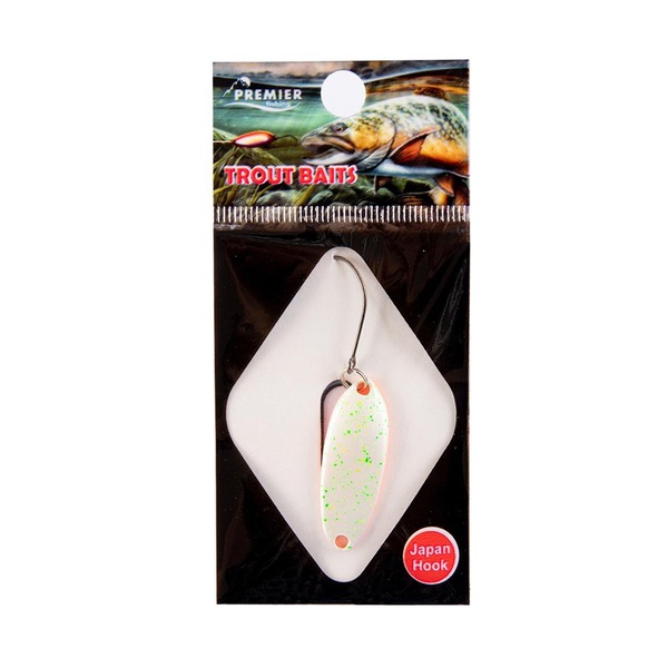 Приманка микро Premier Fishing Fat (2.7гр) белый перламутр, 212