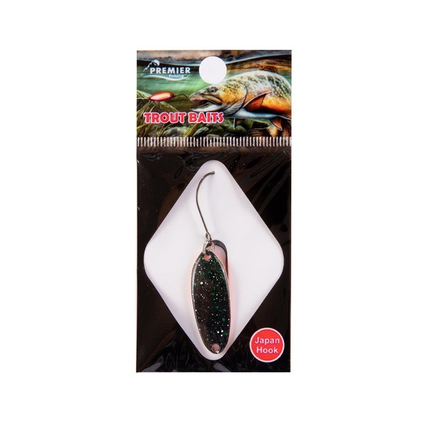Приманка микро Premier Fishing Fat (2.7гр) черный, 224