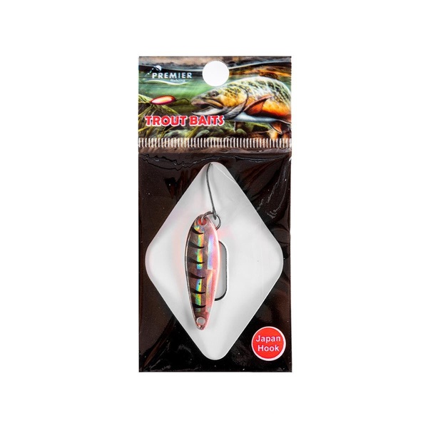 Приманка микро Premier Fishing Freasky (2.6гр) holographic cristal черноспинка, 202-HCr