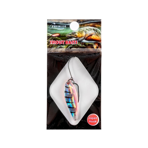 Приманка микро Premier Fishing Freasky (2.6гр) holographic cristal "Плотва", 205-HCr
