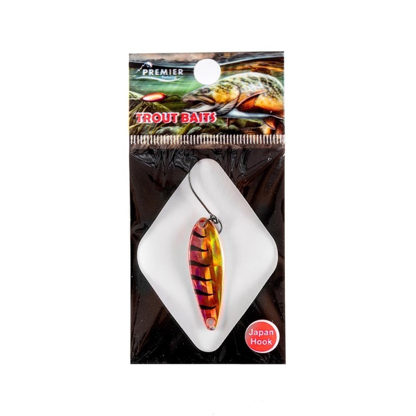 Приманка микро Premier Fishing Freasky (2.6гр) holographic cristal золото+красный, 226-HCr