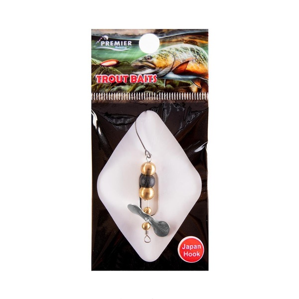 Приманка микро Premier Fishing Micro-turbo (1.8гр) латунные шарики