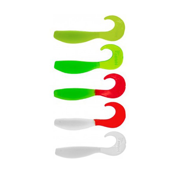 Набор приманок Helios Hybrid 2,75"/7,0 см (MIX 5 цветов, 100шт)