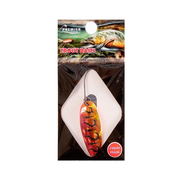 Приманка микро Premier Fishing Namico (4.8гр) holographic cristal золото+красный, 226-HCr