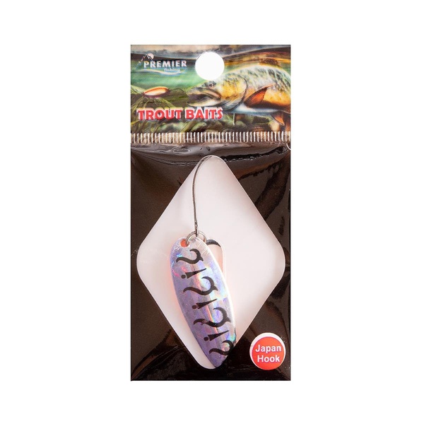 Приманка микро Premier Fishing Namico (4.8гр) holographic cristal серебро+фиолетовый, 241-HCr