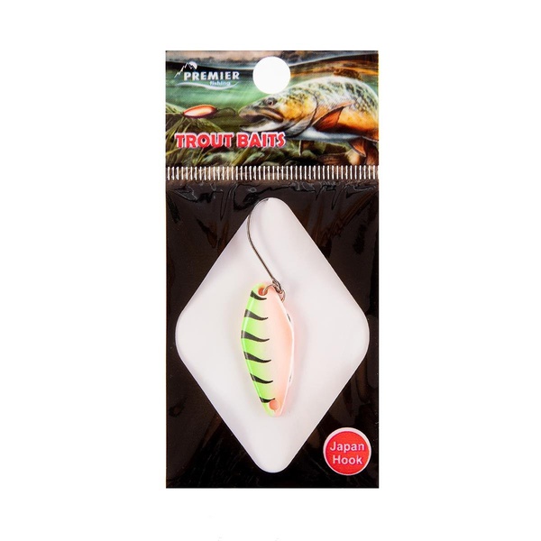 Приманка микро Premier Fishing Stealth (2.3гр) "Окунь", 207