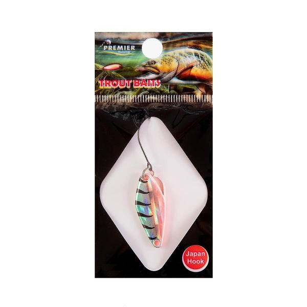 Приманка микро Premier Fishing Stealth (2.3гр) holographic cristal "Окунь", 207-HCr