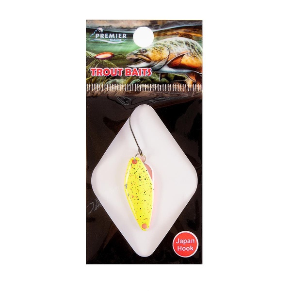 Приманка микро Premier Fishing Stealth (2.3гр) желтый, 213