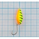 Приманка микро Premier Fishing Stealth (2.3гр) оранжевый+салатовый, 220. Фото 4