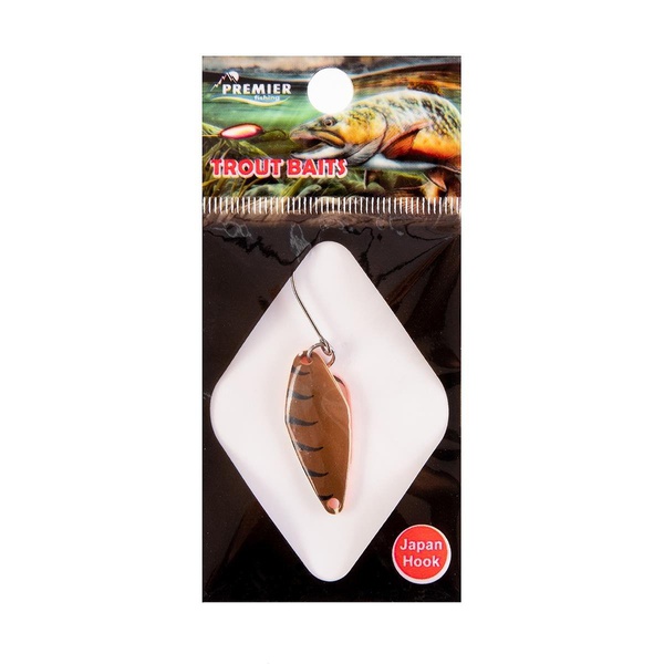 Приманка микро Premier Fishing Stealth (2.3гр) коричневый, 222